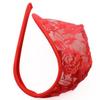 Cherry Temptation Men's Lace C-String Thong - Invisible Erotic Underwear