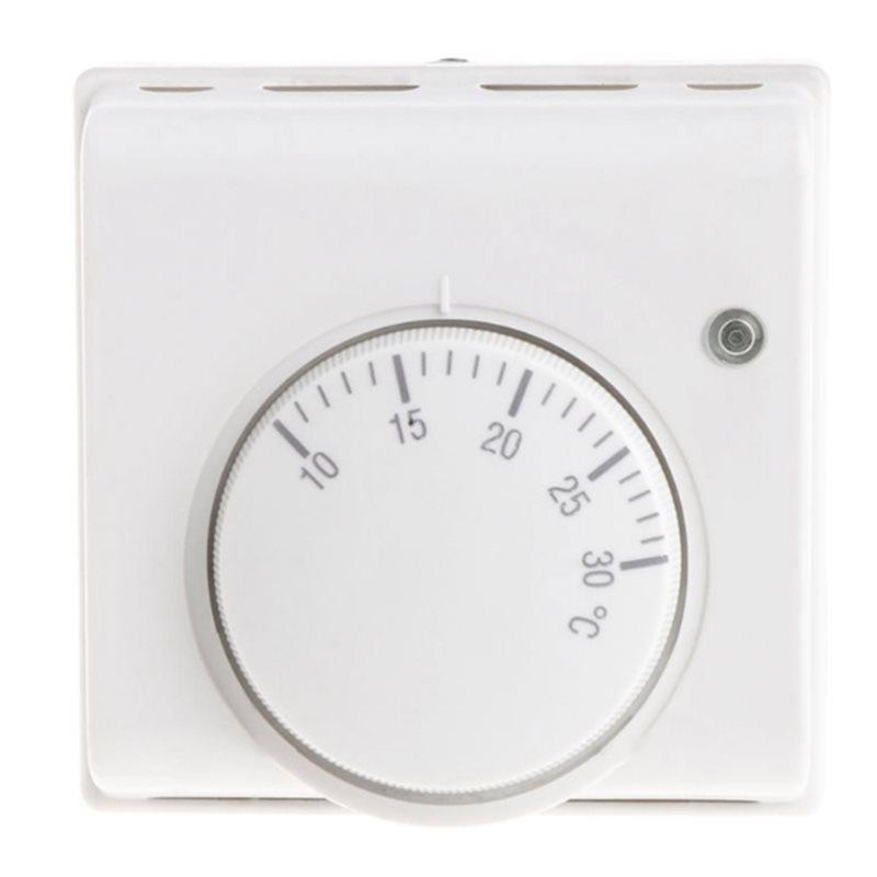 Mechanischer Thermostat 220V AC Raum-Fußbodentemperaturregler Zentralheizungssystem Komponente