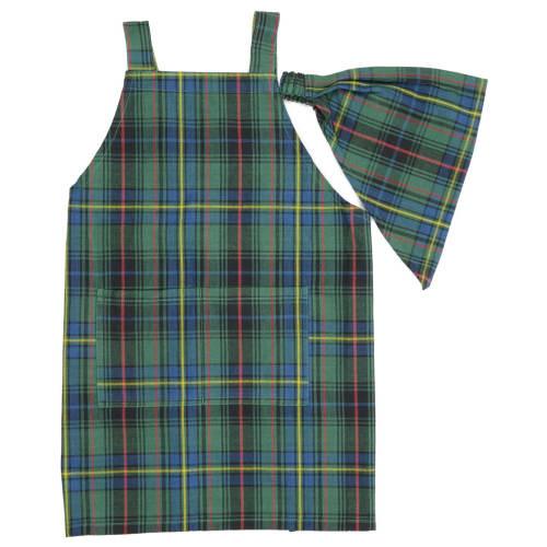 

Friends Hill Kids Apron, Charlotte, Medium, 4535279811560, Green, Medium