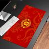 Tappetino per mouse con stemma del Manchester United, base in gomma, tappetino da scrivania per esports, tappetino per mouse per giocatori e uso in ufficio, scrivania da gioco, tappetino facile da pulire