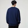 Li Ning Sweatshirts Men's Dark Bowl Blue Crew Neck Moderate AWDVJ29-3