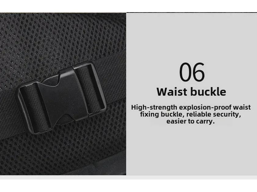 Men's Large-Capacity Waterproof Tactical Backpack for Outdoor Sports & Hiking