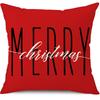 45cm Merry Christmas Cushion Cover Pillowcase 2025 Christmas Decorations for Home Ornament Happy New Year Christmas Decor 2026
