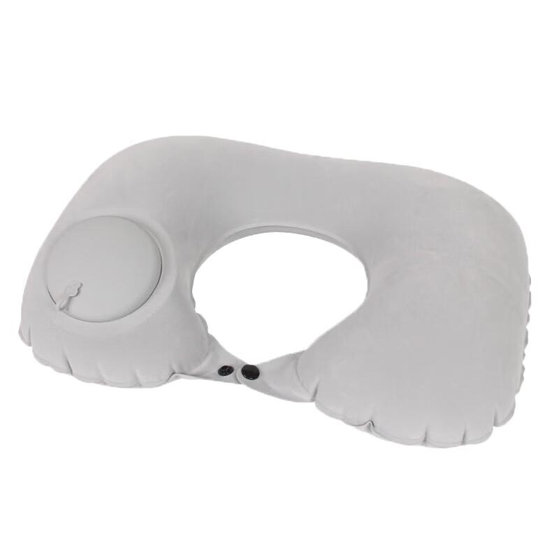ESURF Portable Press-Type Inflatable U-Shaped Travel Neck Pillow