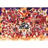 Ensky Super Sentai 50th Anniversary 1000-Piece Jigsaw Puzzle 1000T-564, Red Rangers Assembly, Japanese Paper Toy