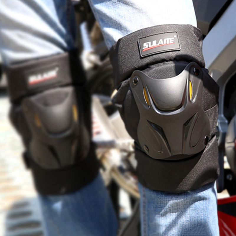 Langlebig Und Sicher Verdickt Warm Stoßfest Sturzsicher Ellbogen Motorrad Knieprotektor Knieschoner Für Männer Und Frauen Beinpanzer Knie Motorradzubehör
