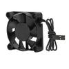 RC Cooling Fan Iron Plastic Lightweight Quick Speed RC Motor Cooler for 110 Traxxas 7.4V Black 45