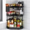 3-Tier Corner Countertop Spice Rack