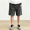 Mens Corduroy Shorts Relaxed Fit Knee Length Straight Leg Casual Shorts with Elastic Waistband and Side Pocket Design for Everyday Wear