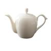 Suet jade white porcelain teapot Household tea brewing teapot Chinese ceramic Xishi pot Kung fu tea set Single pot