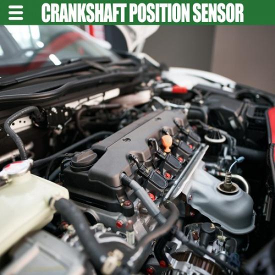 Chrysler 200 Engine Crankshaft Position Sensor Crank Sensor | Black | Aftermarket Branded | X AUTOHAUX