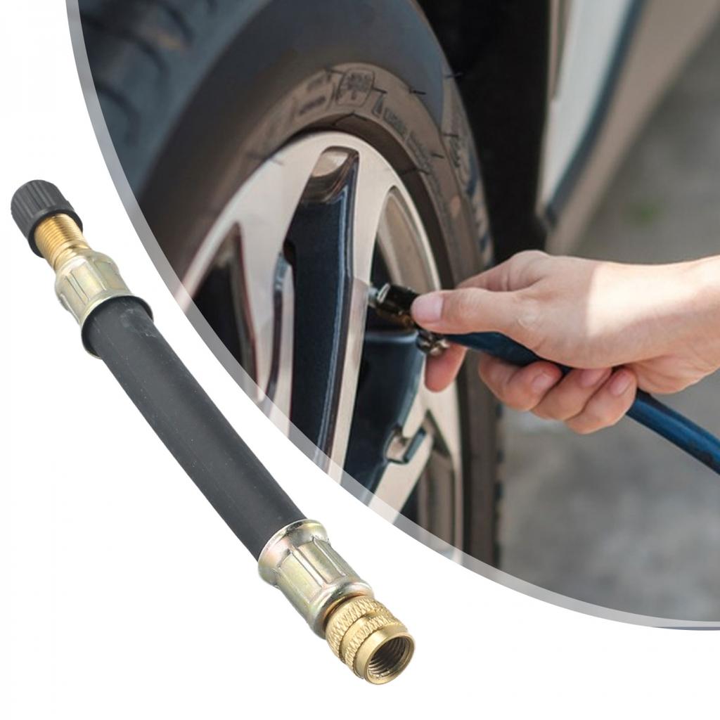 Tire Valve Stem Extension Adapter with Rubber Hose 100/130/150/180/210mm