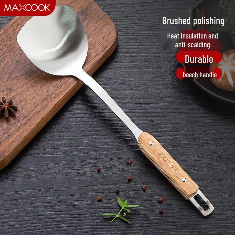Mei Chu 304 Stainless Steel Thickened Wok Spatula