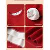 Baby Fleece Sweatshirt 2026 Autumn and Winter New Style Year of the Horse Boys' New Year Greeting Clothes Girls' Red Chinese Style Top