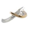 2 Tone 'Câlin' Gold Plated Ring