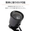 Daytona VELONA Motorcycle Electric Tachometer for Dax 125 (23) Black Body/3 Color LED 48 9000rpm Display 27507