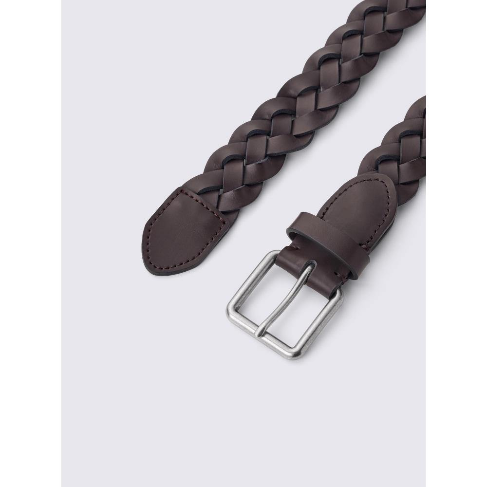 GU by Uniqlo Leather Wide Mesh Belt