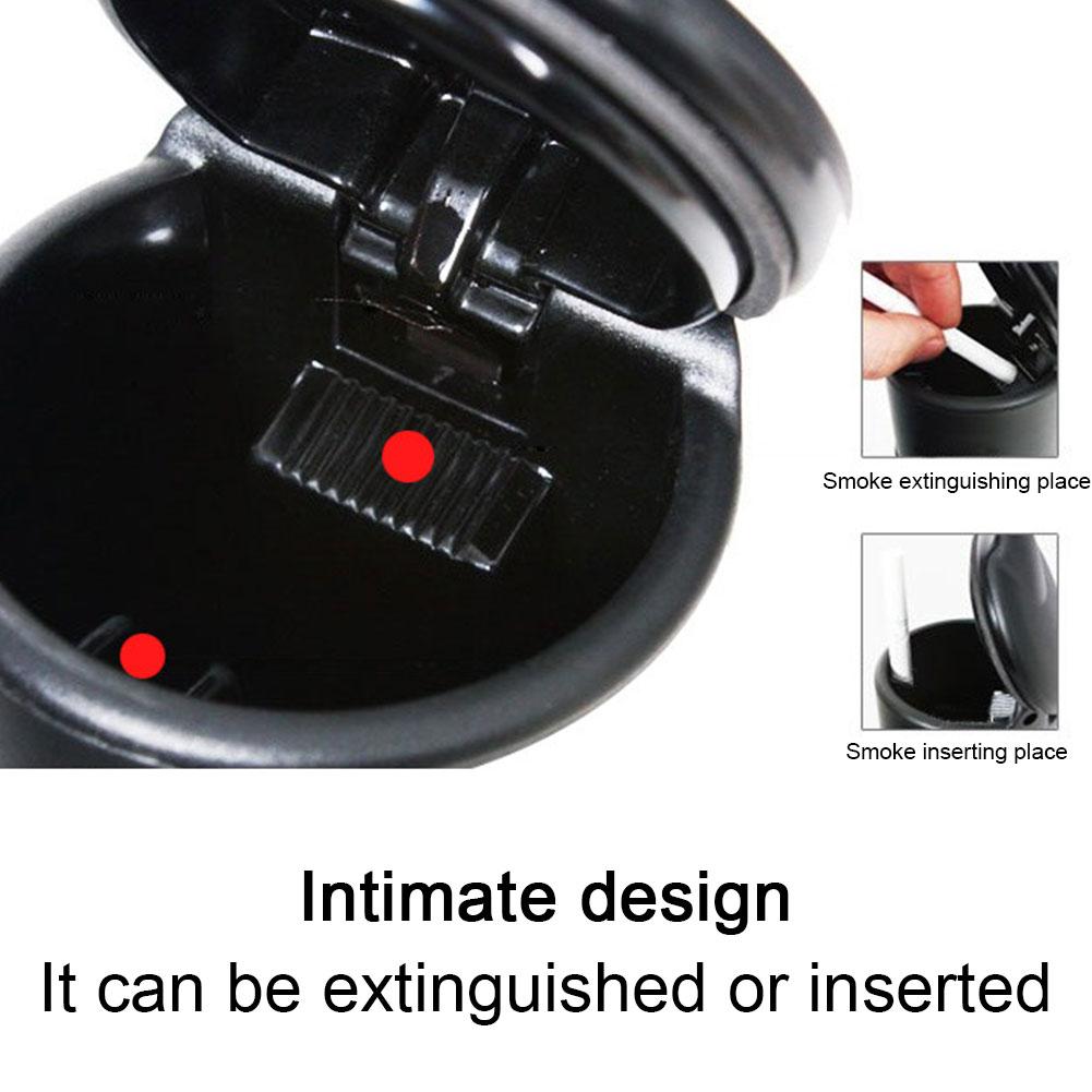 1 PC Car Ashtray Garbage Coin Storage Cup Container Cigar Ash Tray Car Styling Universal Size ashtray New