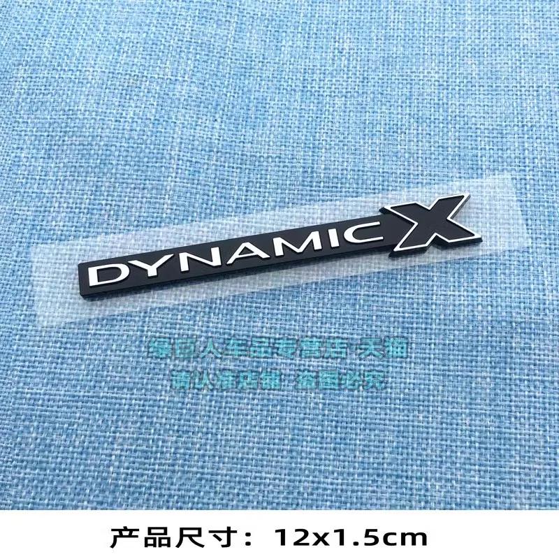 X-DYNAMIC Bar ABS Auto Znak Spona Styl XDYNAMIC Odznak pro Defender 110/90 P300 P400 Mřížka boční dveře Logo nálepka Písmeno