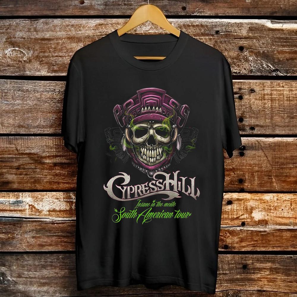 Футболка Cypress Hill Insane In The Mente American Tour T Shirt SO602 Унисекс S