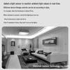 Graffiti 24G WiFi Human Presence Sensor with Ceiling-Mounted Illuminance Radar