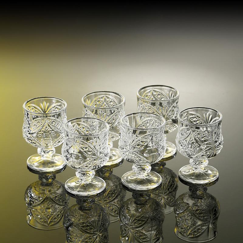 

Набор бокалов для вина из 6 стаканов для алкоголя, набор стаканов для ликера, стаканы для красного вина, стеклянная барная посуда Baijiu, SGlasses, разные стеклянные стаканы