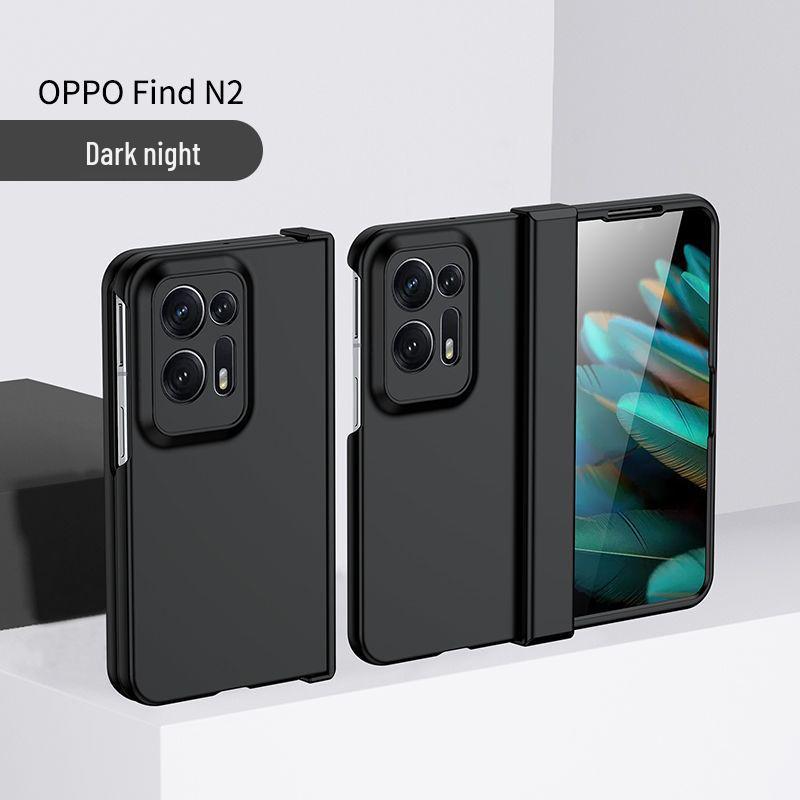 OPPO Find N2 Flip Protective Case: Ultra-Thin, Foldable, Anti-Drop, Cross Pattern Cover for Men & Women
