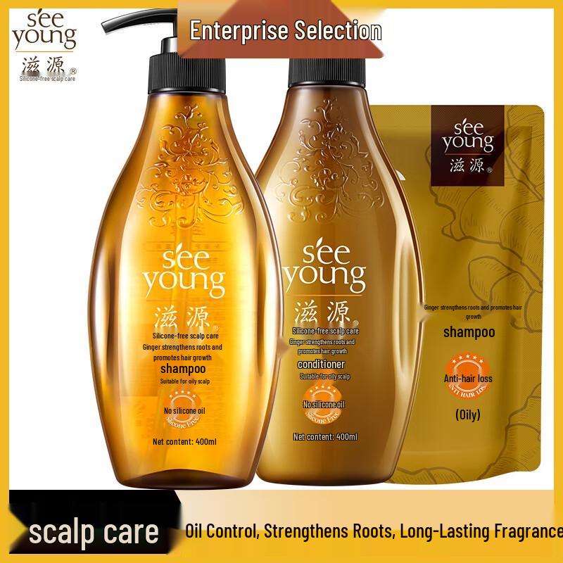 SEEVA Ginger Oil Control & Strengthening Shampoo