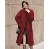 Simplicity Elegant Women's Mid-length Wool Coat