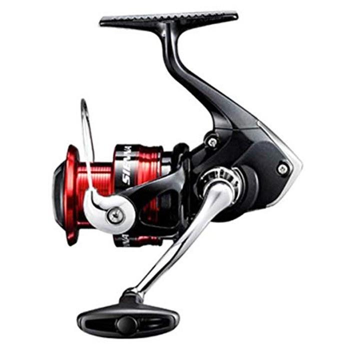 Shimano Sienna C3000 Spinning Reel with 3lb/150m Line - Eging, Seabass, Light Saltwater - Black