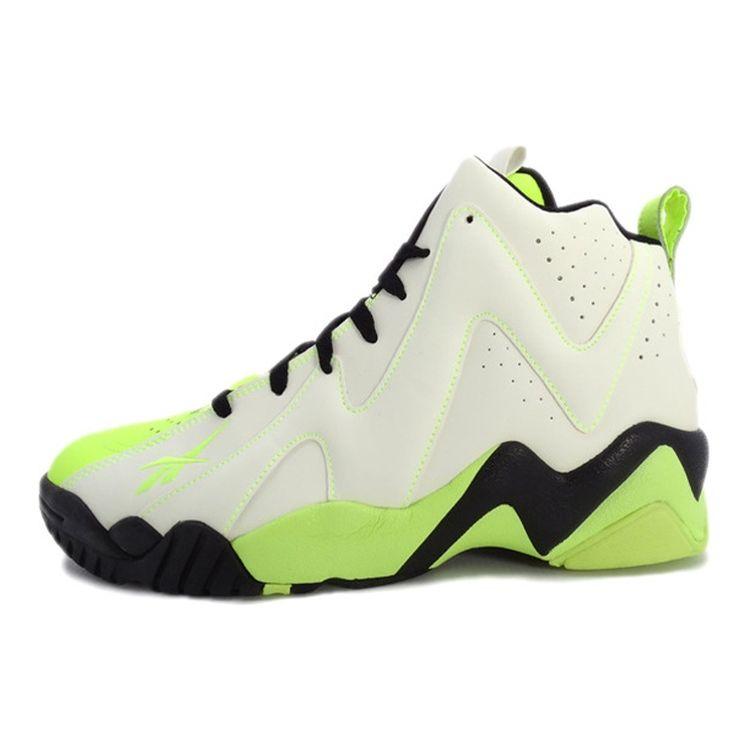 

Кроссовки унисекс Reebok Kamikaze II Mid Glow White Gid Neon-Yellow V51846
