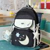 Schoolbag Cute Polka Dot Junior High School Schoolbag Female Large Capacity High School Student Backpack Small Fresh Girl High Value Backpack