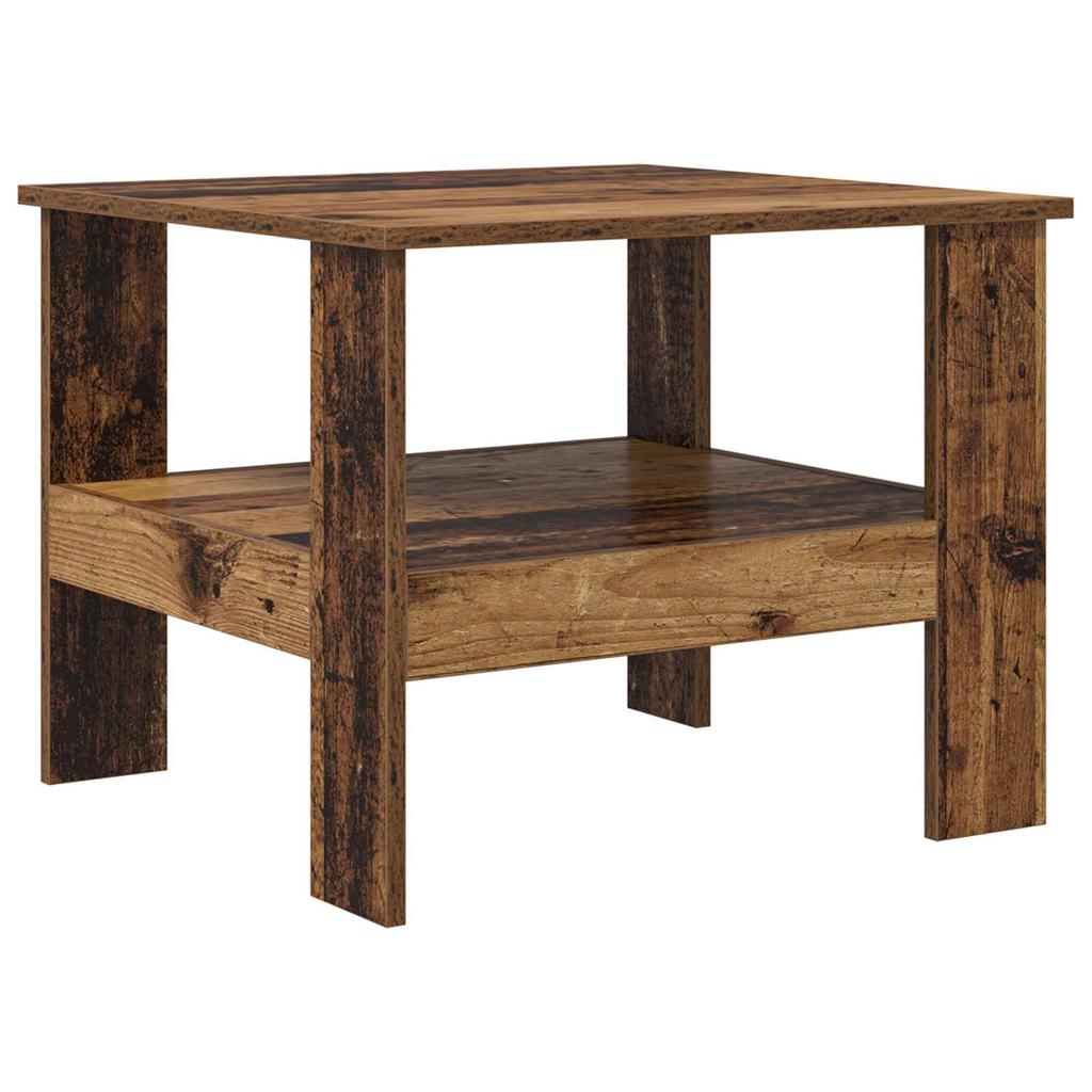 Coffee Table Reclaimed Wood Look 57 x 55 x 45 cm Engineered Wood