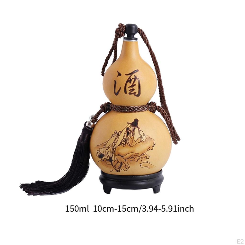 Eco-Friendly Gourd Flask for Outdoor Adventures