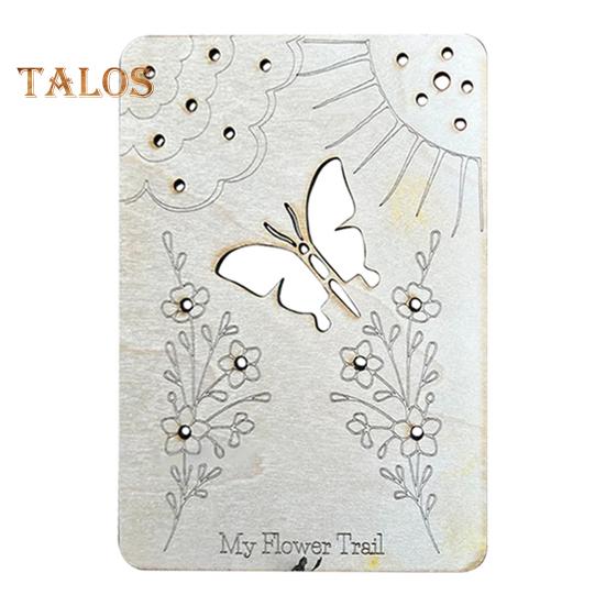 Wooden Flower Trail Board Flower Leaf Collector Board DIY Plant Floral Arrangement Collection Display Tray Decoration Kids Adults Birthday Christmas