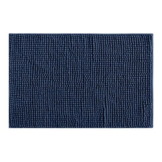 Chenille Bath Mat Soft Short Plush Water Absorbent Bathroom Rug Quick Dry