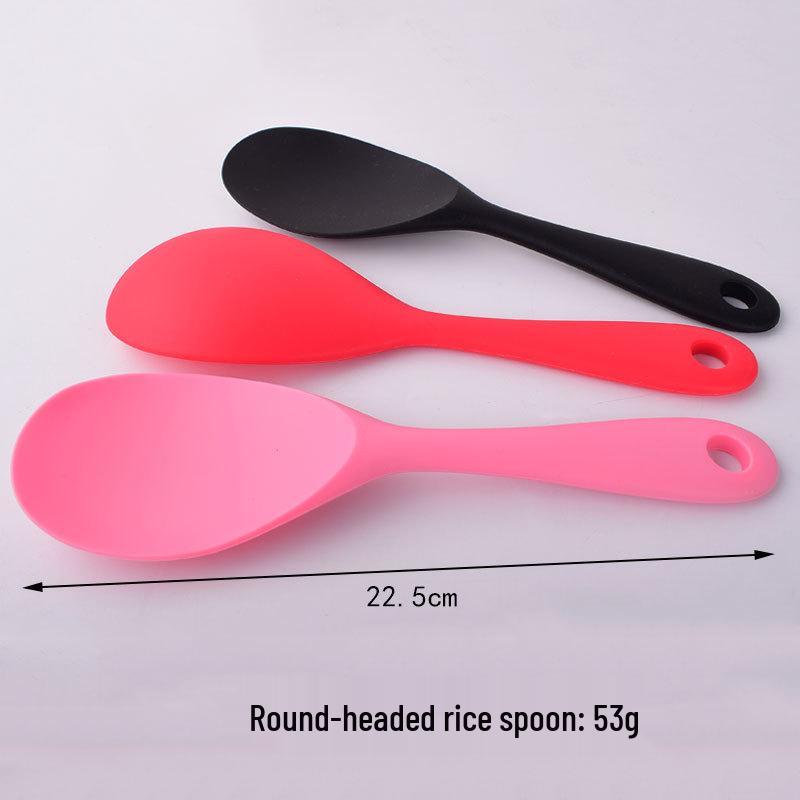Silicone Non-Stick Rice Scooper Spoon - High-Temperature Resistant Duckbill Kitchen Tool