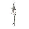 Multifunction Braided Rope Crosses Pendant for Keychain Bag Decoration Unisex Fashion Accessory Gift