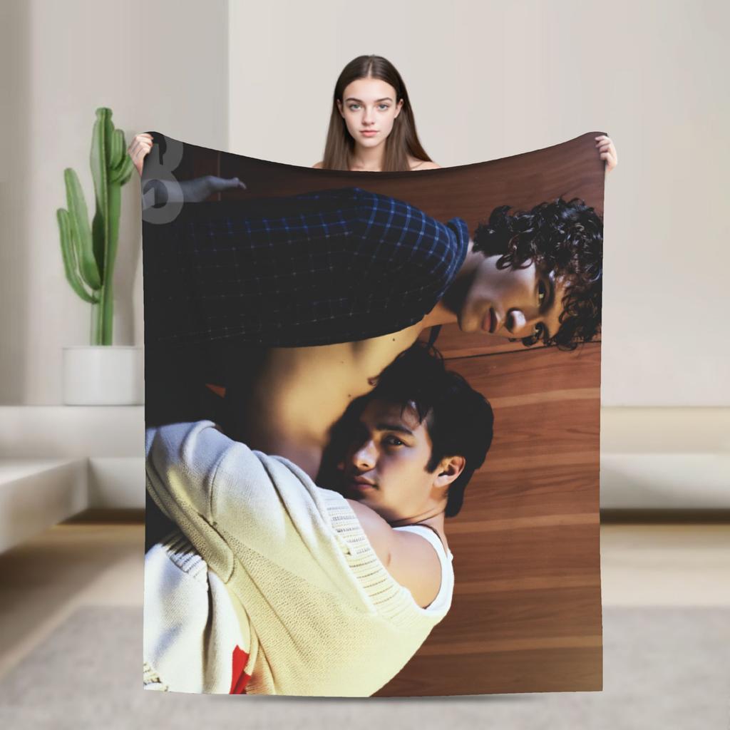 Soft Blanket Travel Shane Hollander Heated Rivalry Throw Blanket  Flannel Bedspread For Couch Chair Sofa Bed Fashion Sofa Bed