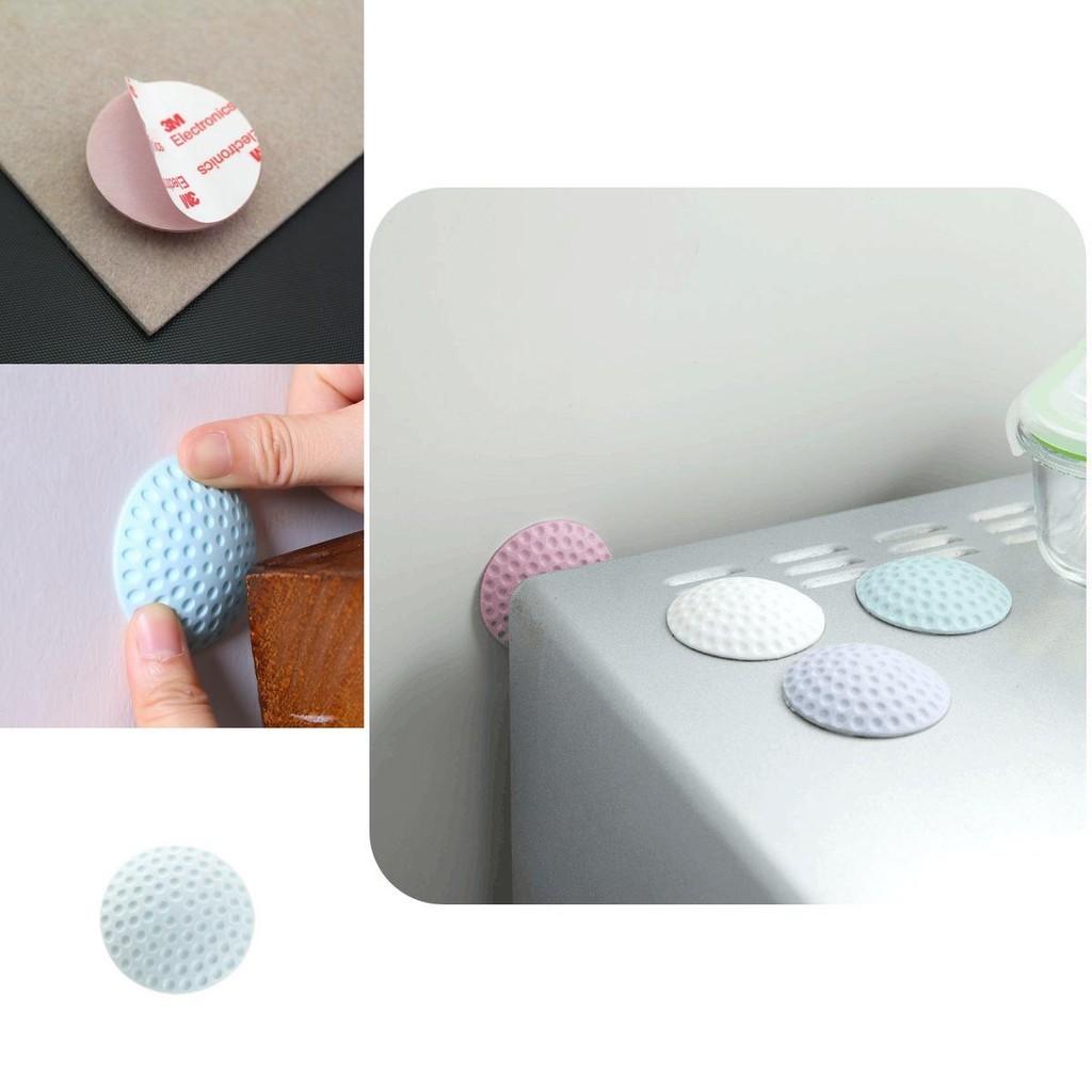 Versatile Wall Protector Pad For Door Handles In Stylish Pink Blue And Violet