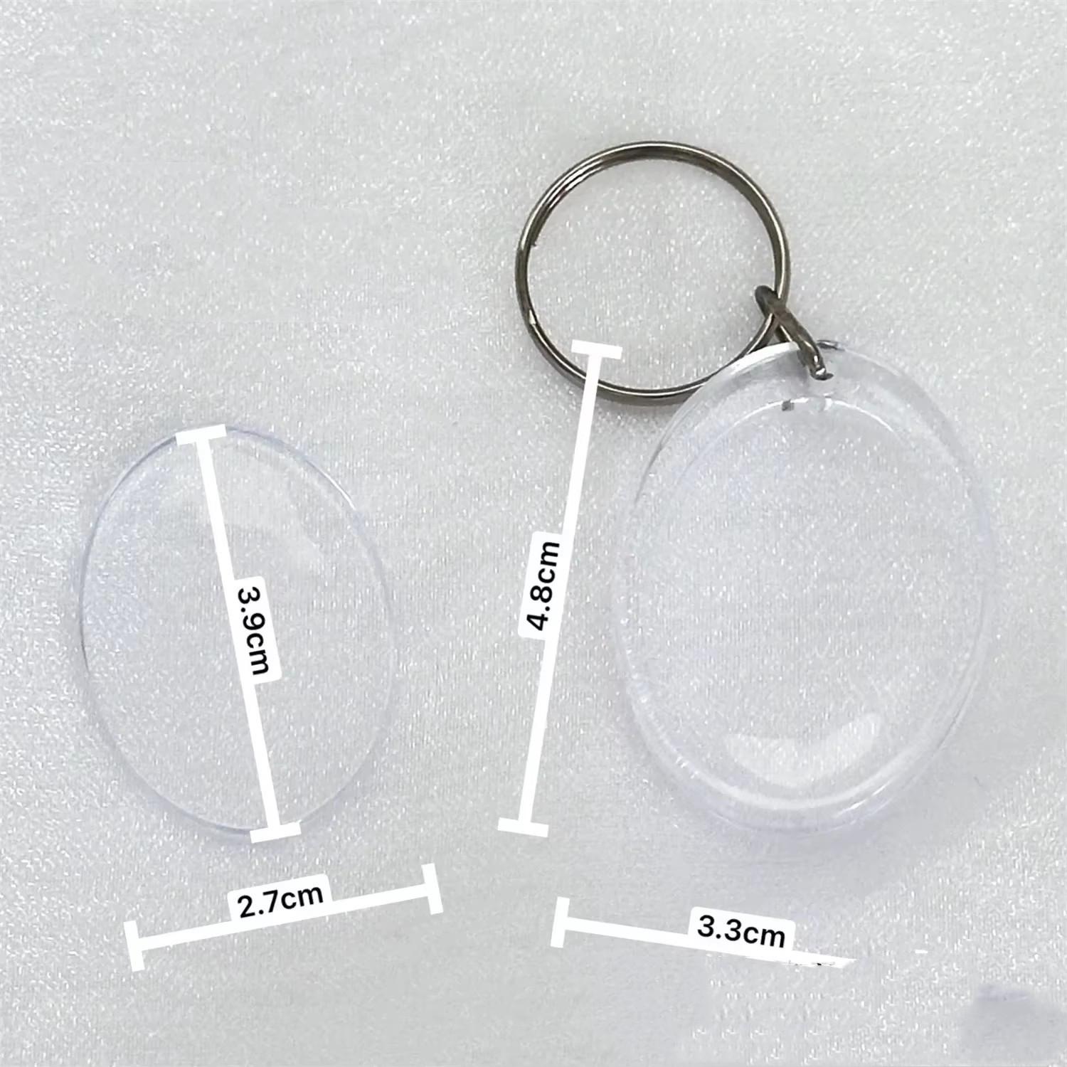 

1 шт. INS простая прозрачная акриловая 1-дюймовая фоторамка корейский Kpop Idol 1-дюймовая фотокарточка защитный дисплей брелок сумка подвеска