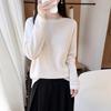 Korean Style Wool Batwing Sleeve One-Shoulder Knit Top - Autumn 2026 Women's Fashion