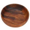 Smooth Salad Bowl Wooden Soup Bowl Reusable Creative  Tableware  Home Kitchen