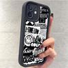 Cartoon Staircase Black Groove iPhone 14/15/16/17 Pro Max Protective Case
