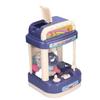 Children Claw Machine Household Mini Candy Doll Claw Machine Game with Light MusicBlue