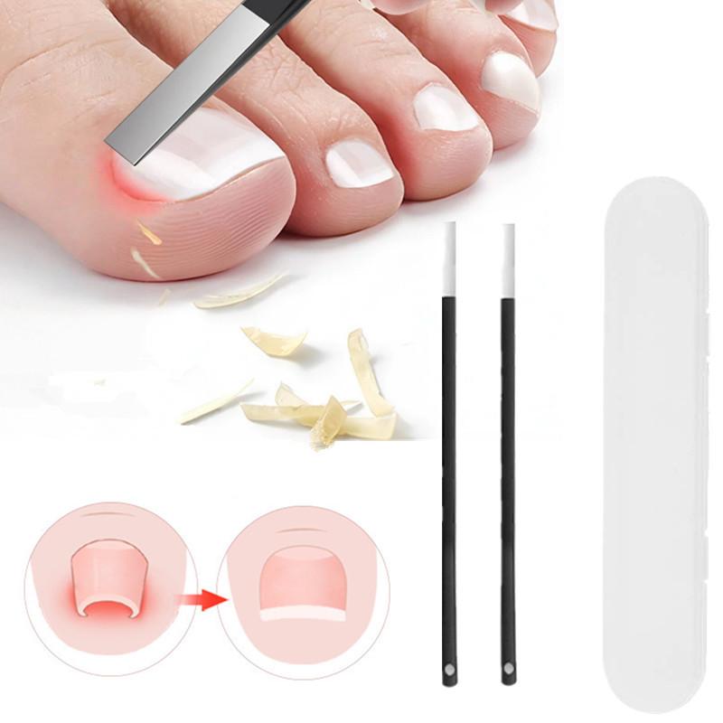 Stainless Steel Ingrown Toenail File Trimmer Set Professional Sharp Safe for Home Pedicure Daily Foot Care Tools