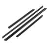4Pcs Interior Door Strip Trim Rubber Protective Cover Decoration Fit for A4 A4 Avant