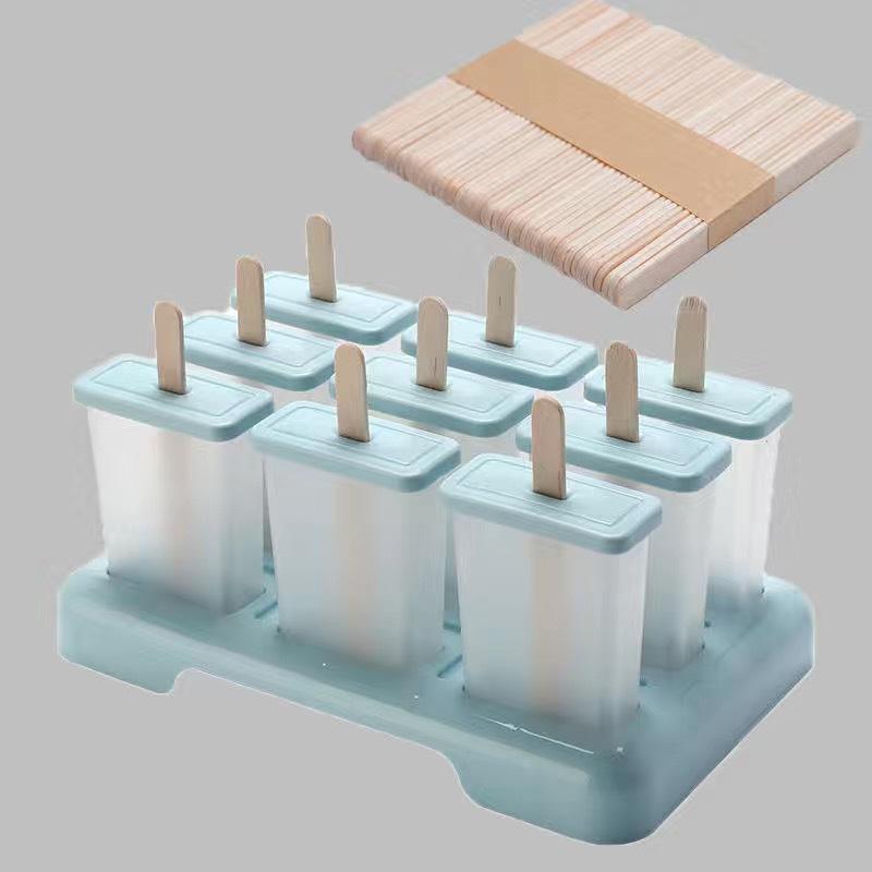 Ice Cream Mold Popsicle Diy Homemade Ice Cream Machine Professional Ice-lolly Mold Popsicle Moulds Tray Kitchen DIY Accessories