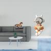 Astronaut Horse Figurine Sculpture Artwork Collectible Statue Ornament for Desk Decoration Bookcase