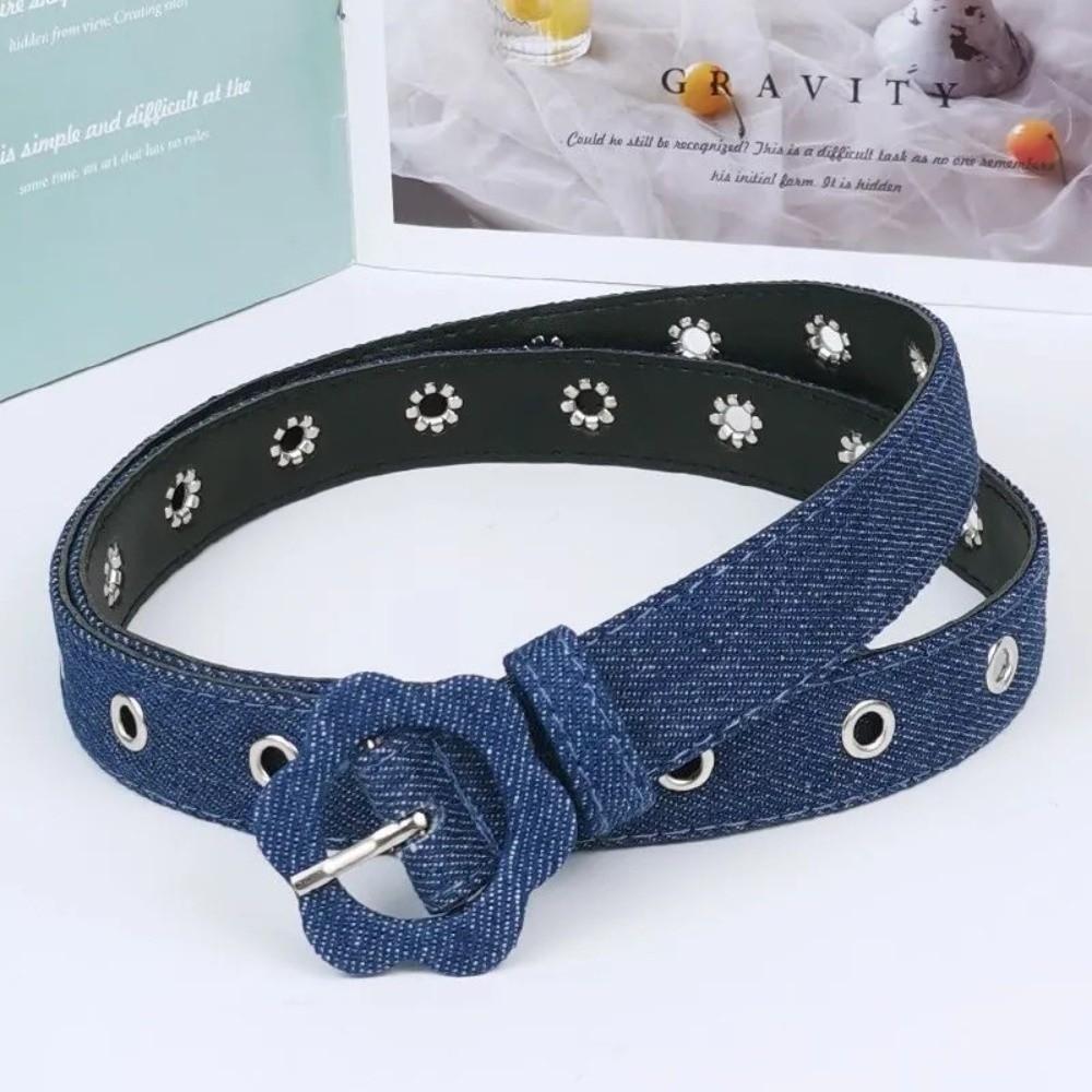 Adjustable Decorative Waist Strap Slim Fit Casual Waist Belt Casual Denim Waist Belt  Daily Outfit